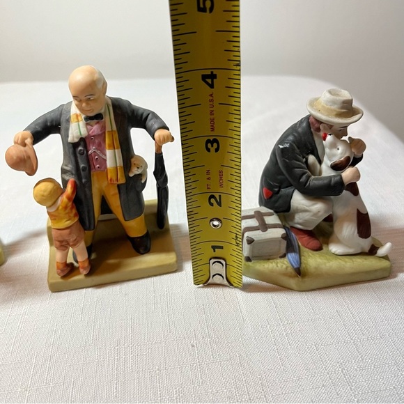 The Danbury Mint Leapfrog, The Gift, and Homecoming Figurines. 4”. Vintage - Picture 7 of 7